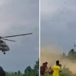 Military helicopter with 14 passengers on board crashes in Bonsokrom [Video]