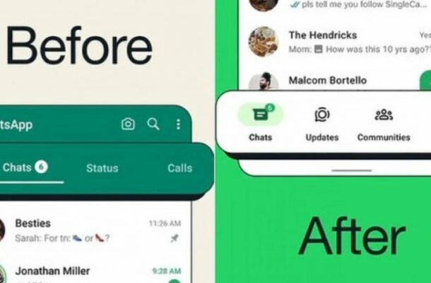 WhatsApp Unveils Enhanced Navigation Bar for Android Users