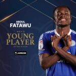 Abdul Fatawu Issahaku named men's young player of the season at Leicester City