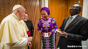 Dr. Bawumia meets Pope Francis in historic Vatican visit
