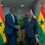 Akufo-Addo discusses intra-African trade and joint co-operation with Kenyan President Ruto