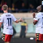 Caleb Ekuban scores as Genoa holds AC Milan to thrilling draw