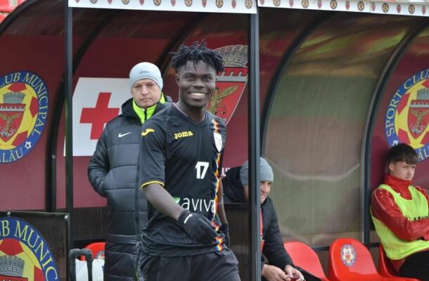 Emmanuel Mensah scores 11th goal as CSM Sighetu Marmatiei secures victory