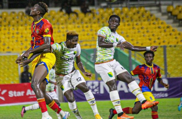 Bibiani Gold Stars secures historic victory over Hearts of Oak