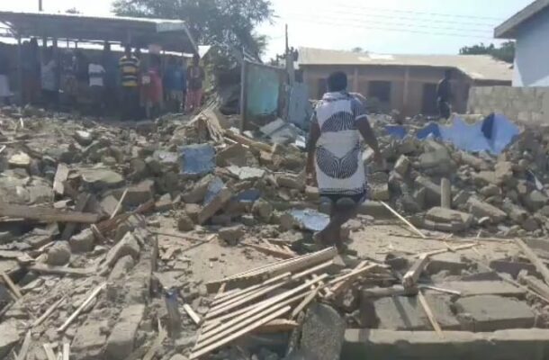 Budumburam demolition: Pregnant woman dead, child severely injured