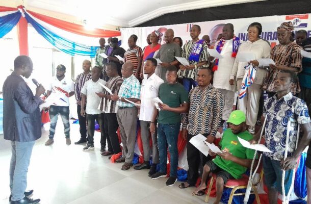 Suhum NPP inaugurates campaign team for 2024 elections