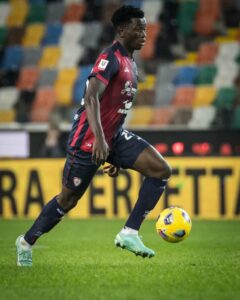 VIDEO: Watch Ibrahim Sulemana's goal for Cagliari