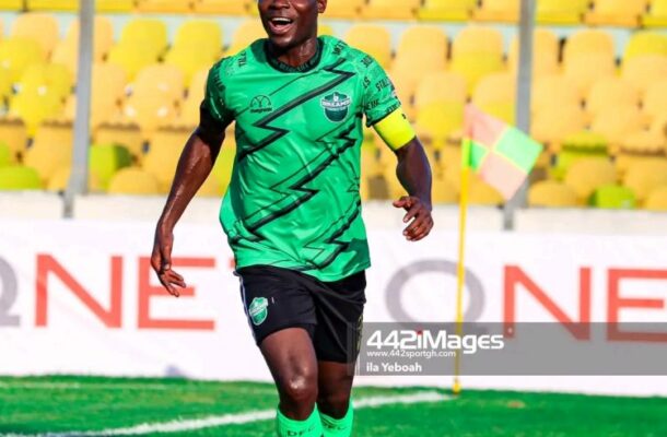 Dreams FC forward John Antwi aims for CAF Confederation Cup triumph