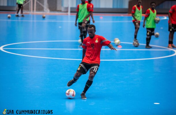 Futsal national team captain, Timothy Kantanka, confident ahead of 2024 African Cup of Nations