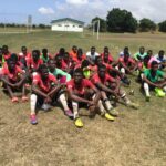 Ghana U-15 national team resumes training camp at Prampram