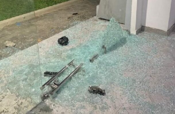 Class Media group headquarters in Accra attacked [Photos+Videos]
