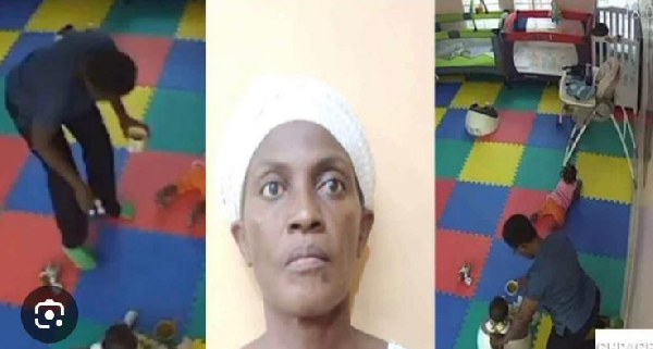 Caregiver who forcefed baby to death in viral 2021 CCTV footage at Agbogba school jailed