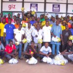GFA's grassroots support: Chairman Abu Hassan distributes footballs to Northern Region clubs