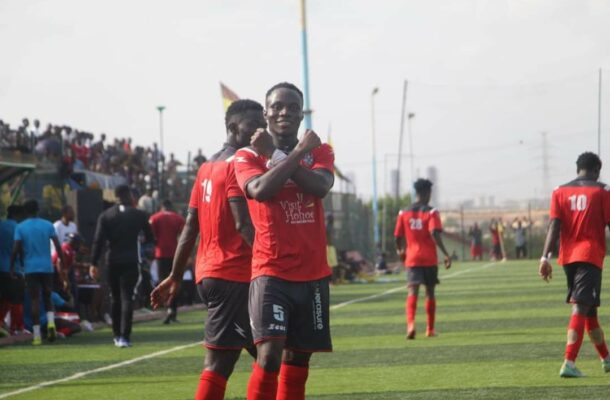 Hohoe United dents Vision FC title hopes in Zone Three
