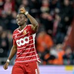Kelvin Yeboah scores for Standard Liege in defeat to OH Leuven