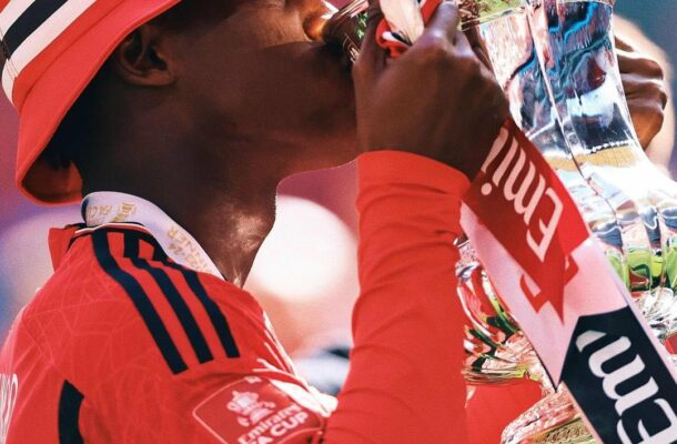 Kobbie Mainoo scores winner as Manchester United stun Manchester City to claim FA Cup
