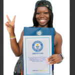GWR: Wash-car-a-thon record holder, Felicity Asantewaa receives official certificate from World Records Office