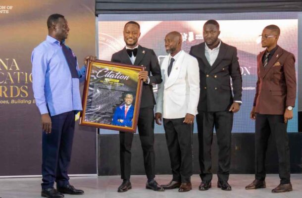 Dr Yaw Osei Adutwum declared Minister of the Year by NUGS