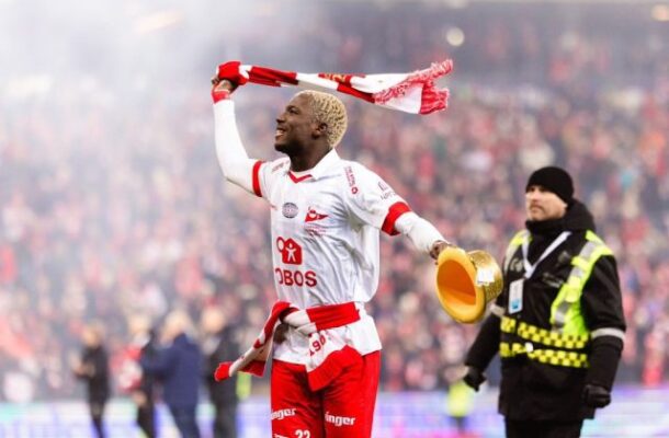 Maxwell Woledzi Named in Norway’s Team of the Year
