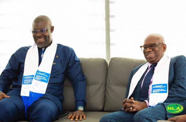 Ghana’s NLA Boss, appointed Veep Of Association Of African Lotteries, visit Lonaci In Ivory Coast