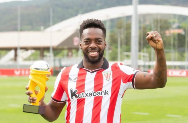 Inaki Williams wins SPORTY LaLiga MVP award for second straight season