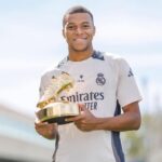 Real Madrid's Kylian Mbappé crowned European Golden Shoe winner