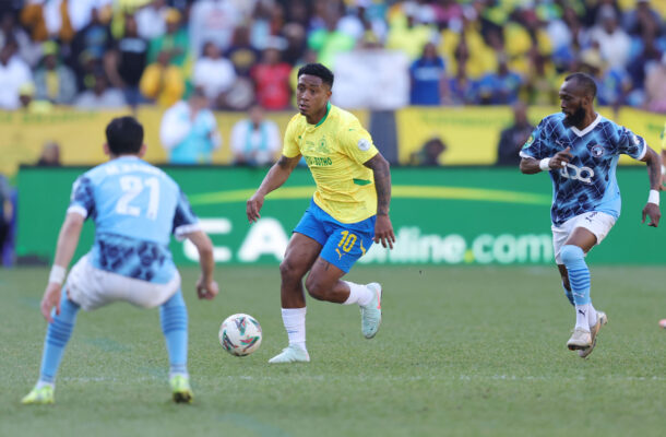 Sundowns frustrated by resilient Pyramids in CAF Champions League final first leg