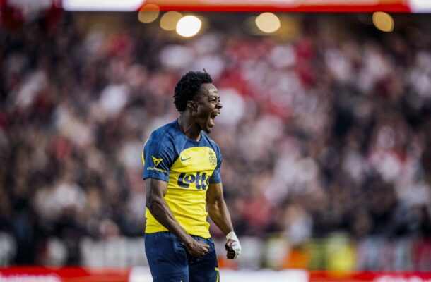 Mohammed Fuseini shines with brace in Union SG’s rout over Royal Antwerp
