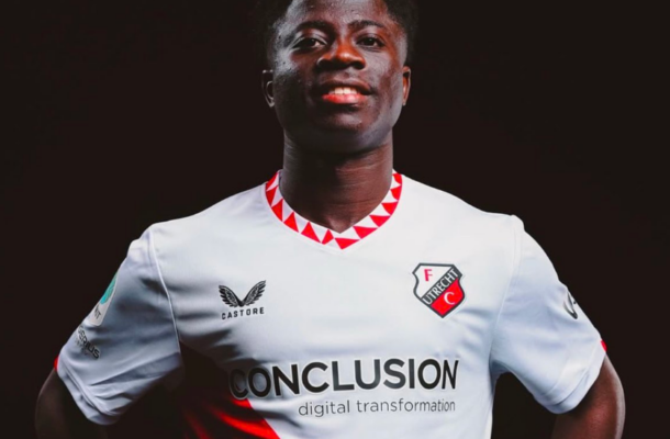Ghanaian teen Nana Amoah Gyamfi seals move to Dutch side FC Utrecht