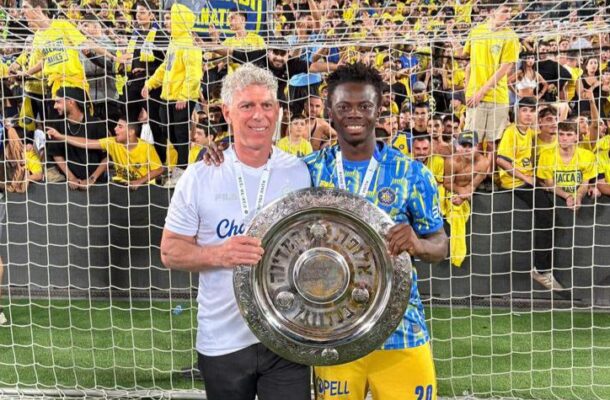 Henry Addo wins Israeli Premier League title with Maccabi Tel Aviv
