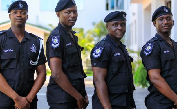 Four Western Central police officers promoted for exemplary service