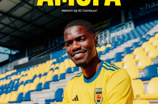 Dutch second-tier side FC Cambuur snap up Dutch-Ghanaian defender Jamal Amofa