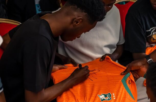 “Giving back a little of what I’ve received to my community is what I dream of.”- Simon Adingra