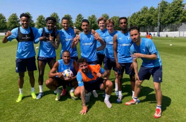 Ghanaian youngster, Yassine Mohammed trains with Malmo FF first team