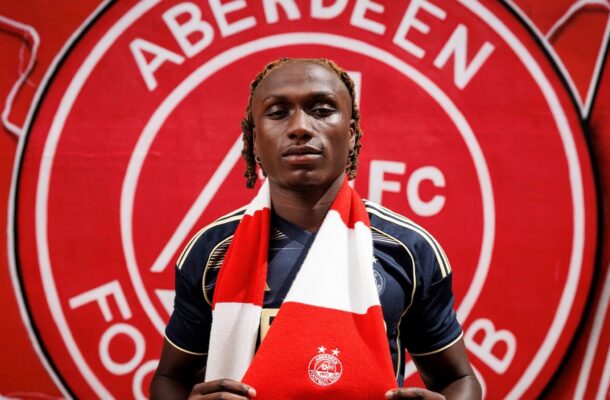 German-born Ghanaian defender Emmanuel Gyamfi joins Aberdeen FC