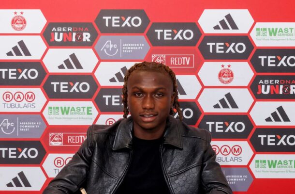 Aberdeen boss Jimmy Thelin praises new signing Emmanuel Gyamfi