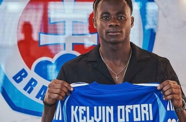 Kelvin Ofori joins Slovakian champions Slovan Bratislava