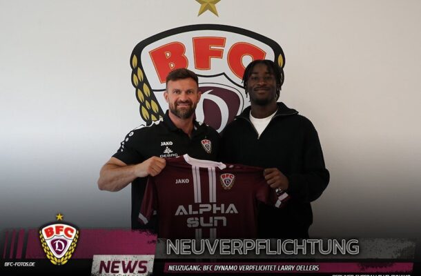 Dynamo snap up Ghanaian defender Larry-Nana Oellers on free transfer