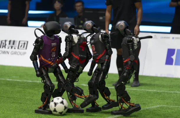 Humanoid Robots Steal the Show in Beijing’s First AI-Powered Football Match