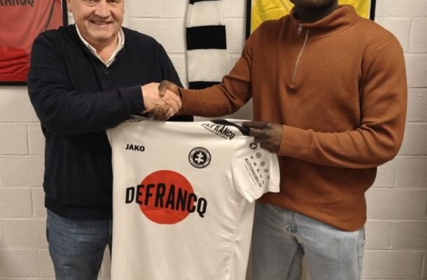 Belgium-born Ghanaian attacker, Kwasi Osei Bonsu joins Belgium outfit SK Roeselare