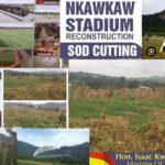 Bryan Acheampong revives Nkawkaw Sports Stadium project