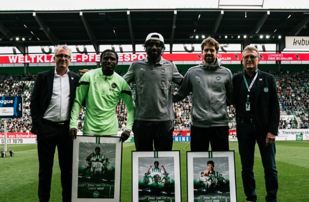 Musah Nuhu departs FC St. Gallen as contract nears expiry