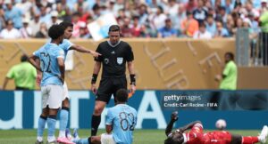 VIDEO: Watch Man City's Rico Lewis' foul on Samuel Obeng that saw him see red in Club World Cup
