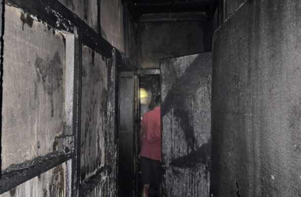 Just In: Fire ravages Kumasi-based Pure FM; entire studio destroyed