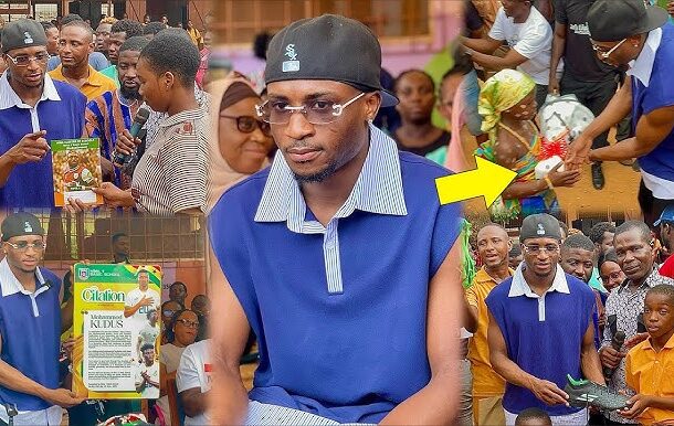 Mohammed Kudus makes huge donations to almer mater in Nima