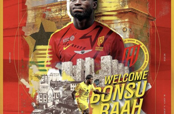 Saudi Pro League side Al Qadsiah announce the signing of Ghanaian sensation Christopher Baah-Bonsu