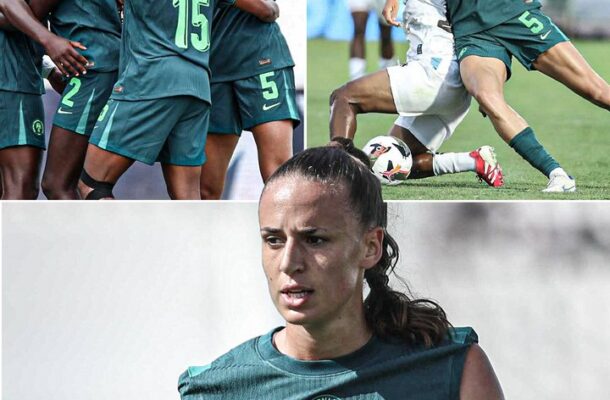 Ashleigh Plumptre: The adjusted sleeves that soars with the Super Falcons