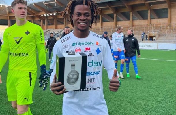 Ghanaian International Frank Junior Adjei joins Hammarby IF on a 4-year deal