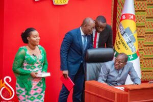 VIDEO: Speaker Bagbin urges newly sworn-in MP Ewurabena Aubynn to uphold public trust