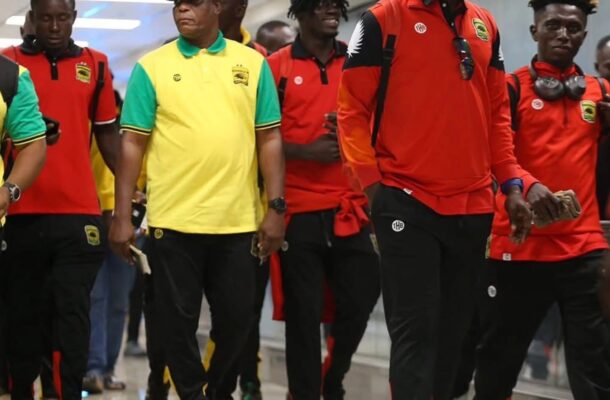 2025 Toyota Cup: Asante Kotoko arrive in South Africa ahead of fierce clash with Kaizer Chiefs
